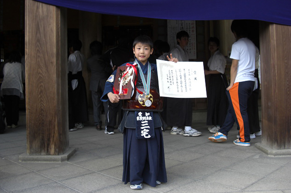 第39回砥鹿神社例祭奉納少年少女剣道大会 個人戦 少年の部 準優勝 三宅涼介