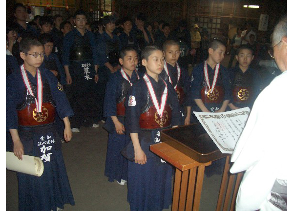 第35回砥鹿神社例祭奉納少年剣道大会