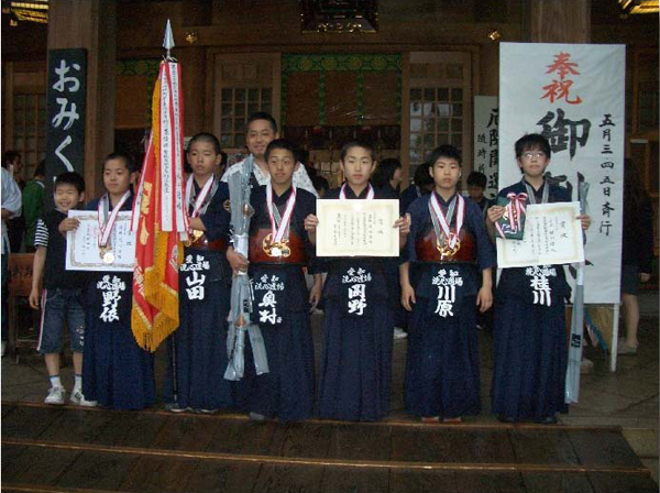 第36回砥鹿神社例祭奉納少年剣道大会