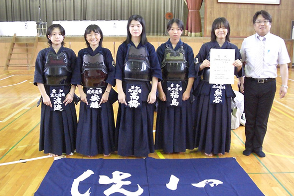 第14回杜若カップ剣道大会 中学生女子 洗心道場チーム