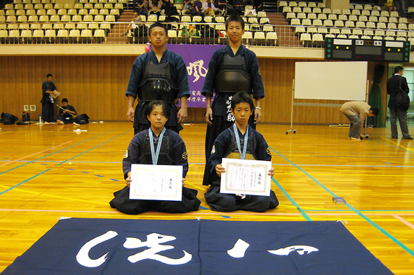 なごやマイ・スポーツフェスティバル剣道大会 中学生の部入賞者