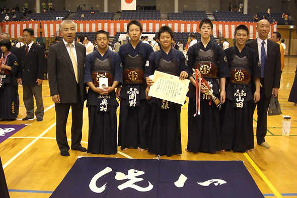 平成23年度近藤杯争奪剣道大会　中学生の部　洗心道場Bチーム