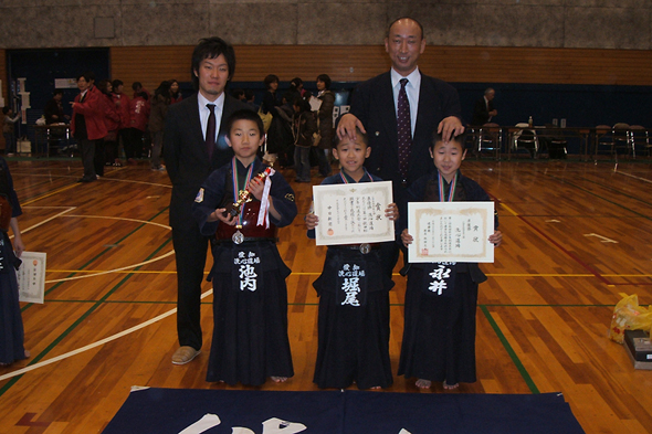 第一回秋田杯少年剣道大会　小学生低学年の部　洗心道場チーム