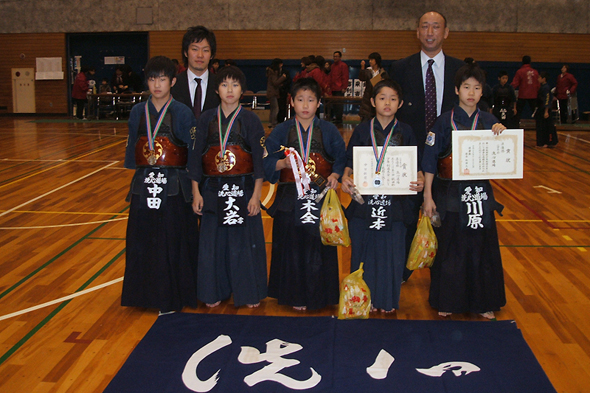 第一回秋田杯少年剣道大会　小学生の部　洗心道場チーム