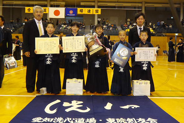 第41回愛知県少年剣道錬成大会 小学生の部 優勝 洗心道場チーム