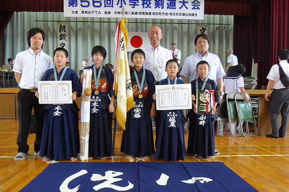 第56回小学校剣道大会　洗心道場チーム