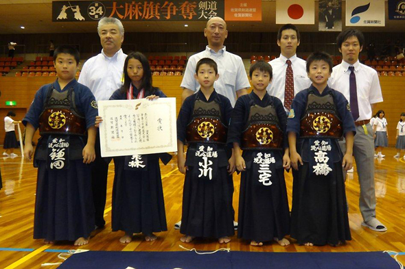 第34回大麻旗争奪剣道大会 小学生大会 洗心道場Bチーム