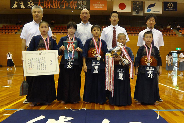 第34回大麻旗争奪剣道大会 小学生大会 洗心道場Aチーム