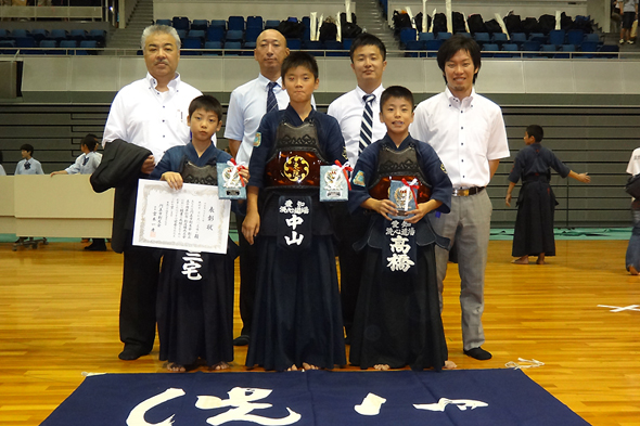 門真市剣友会創立50周年記念少年剣道大会 小学生低学年 洗心道場Aチーム