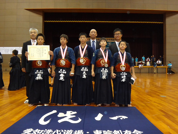 第15回記念寺西杯争奪近県選抜少年剣道大会 中学生 洗心道場A