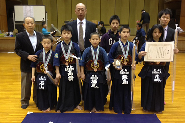 第20回愛知県武道館少年剣道大会・小学生の部 第三位 東院剣友会