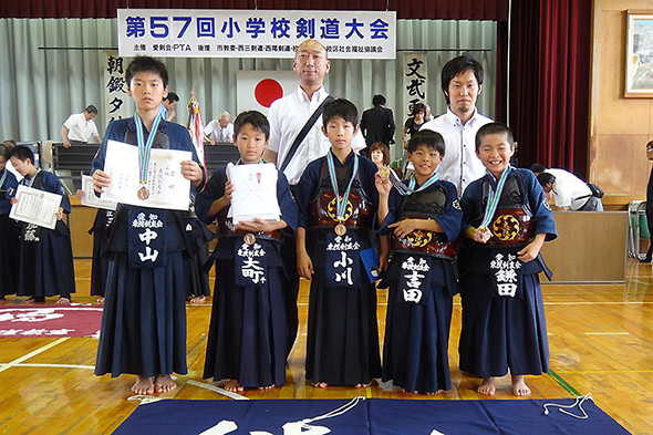 第57回小学校剣道大会 東院剣友会チーム