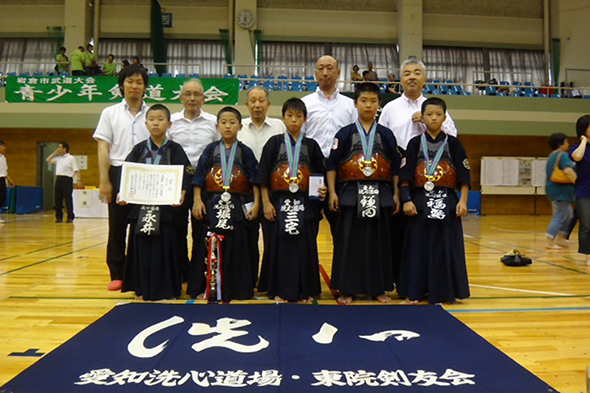 第18回岩倉市青少年剣道大会 洗心道場チーム