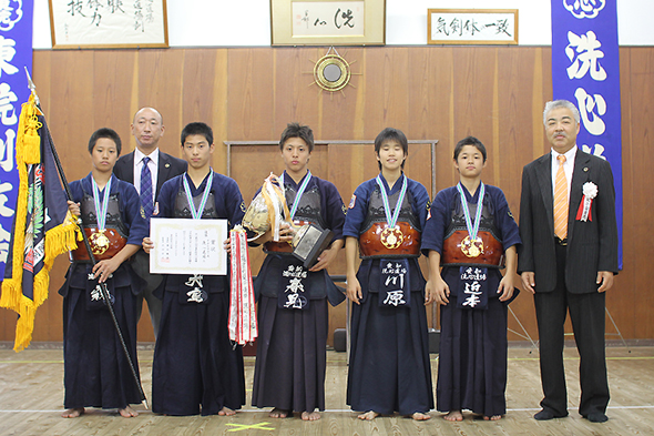 第44回東別院洗心道場少年剣道大会 中学生の部 洗心道場A