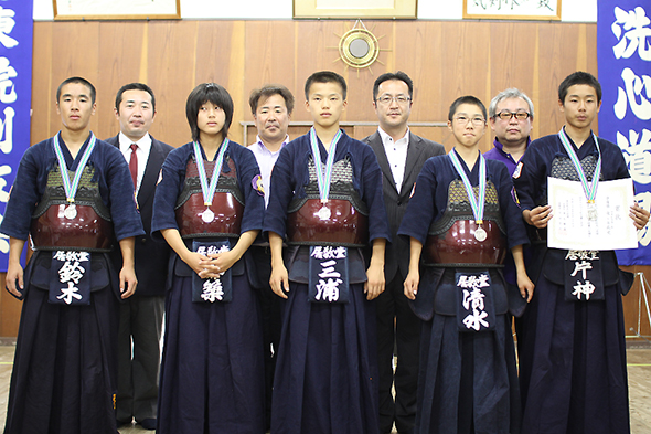 第44回東別院洗心道場少年剣道大会 中学生の部 東レ居敬堂