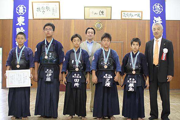 第44回東別院洗心道場少年剣道大会 中学生の部 洗心道場D