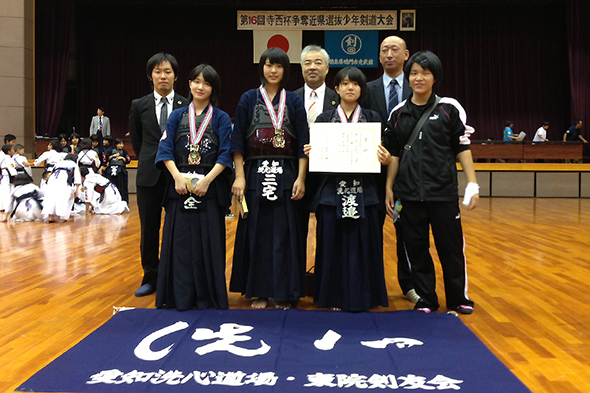 第16回寺西杯争奪近県選抜少年剣道大会 中学生女子の部