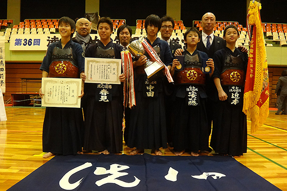 第36回凌雲館幼少年親善剣道富山大会 中学生の部　洗心道場