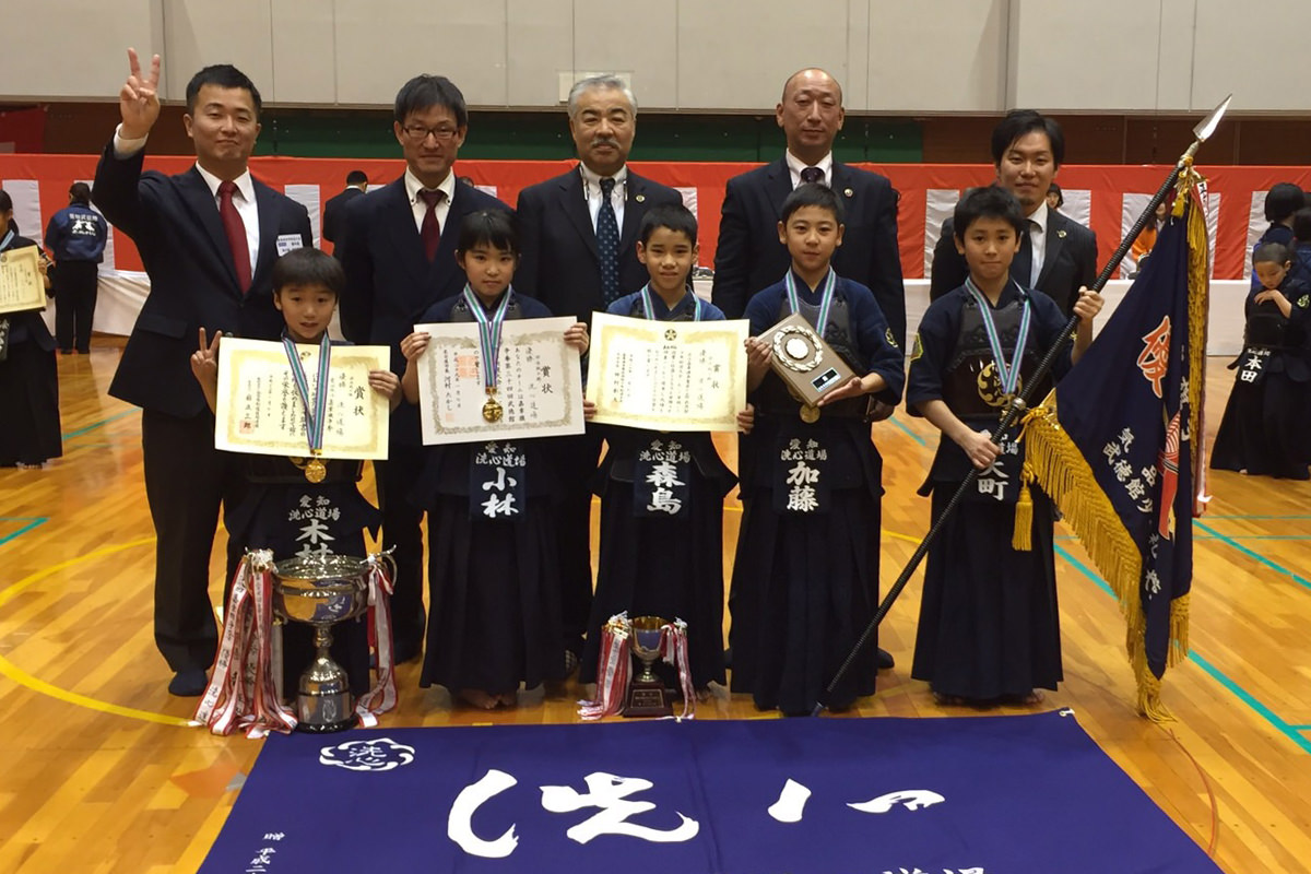 嘉章旗争奪第34回武徳館少年剣道大会